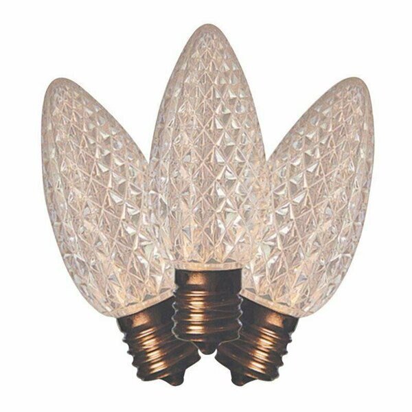 LED C9 WARM WHITE 25CT, Holiday Bright Lights, Mfr#: 25LEDFC9TWWSA